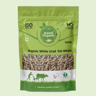 Organic White Urad dal whole